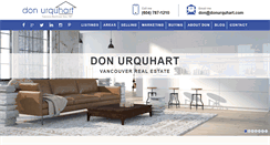 Desktop Screenshot of donurquhart.com